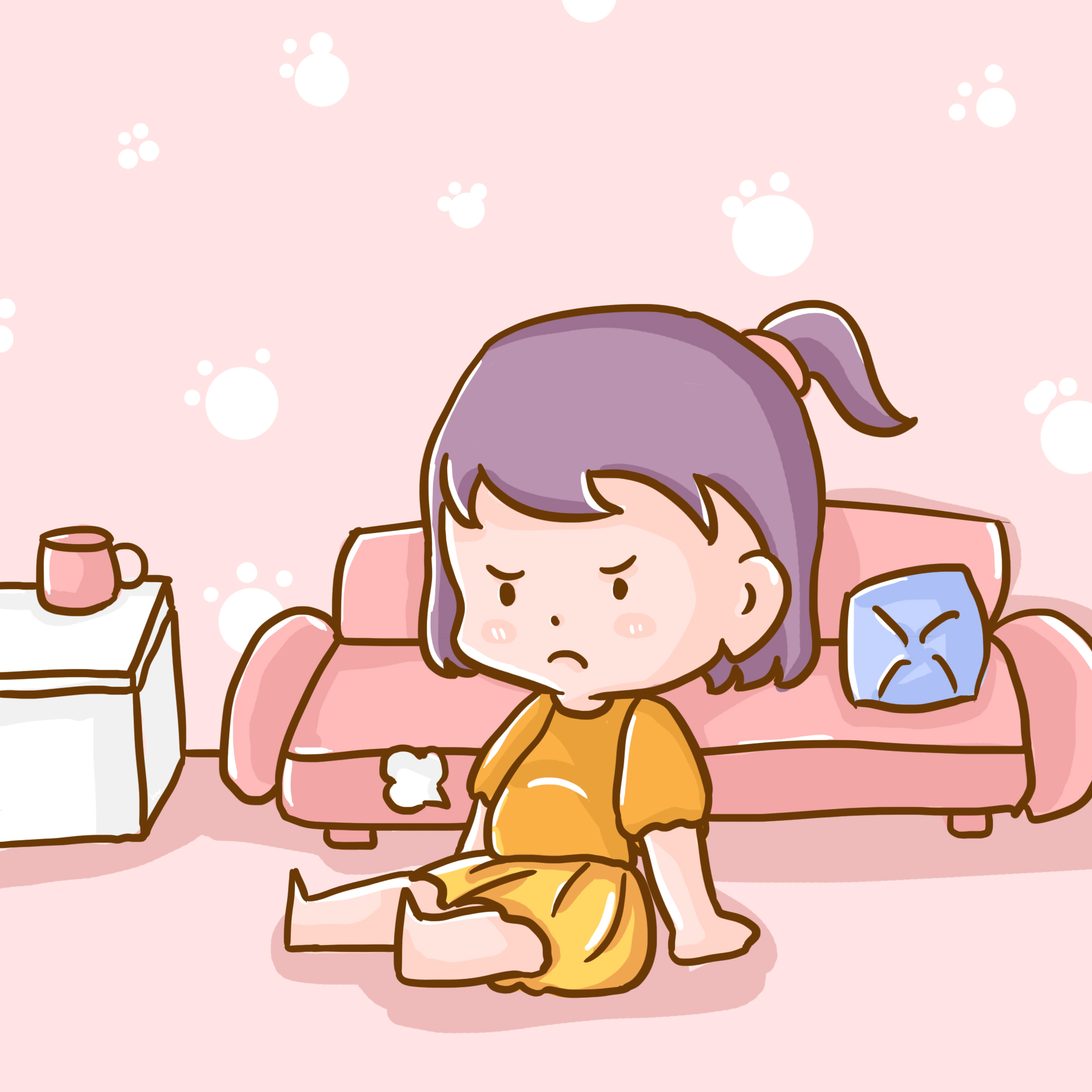 孩子肚子着凉了怎么办？止泻方法在这里
