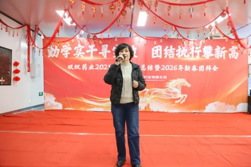 双蚁药业2025年度工作总结暨2026年新春团拜会圆满落幕！