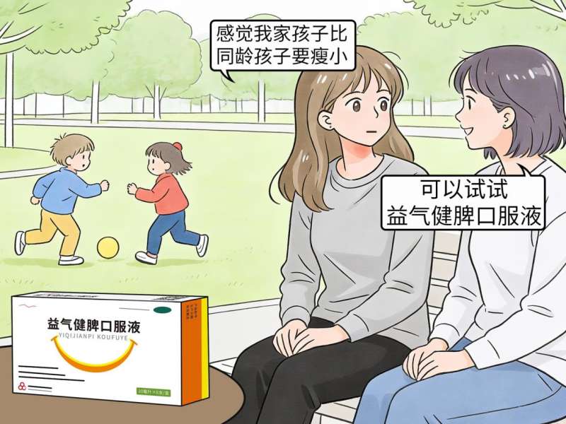 身体瘦小每天吃几次益气健脾口服液？