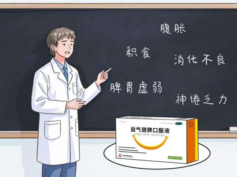 消化不良吃益气健脾口服液有用吗？