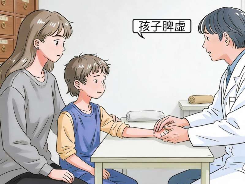 儿童补脾能喝益气健脾口服液调理吗