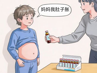 肚子胀不消化喝益气健脾口服液效果好吗