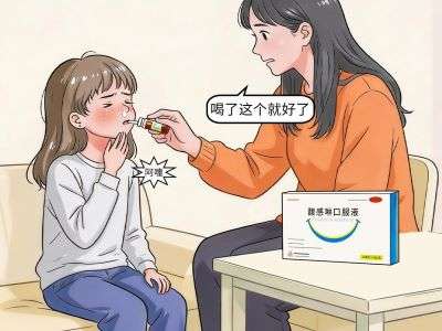 宝宝感冒导致咽红肿痛吃馥感啉口服液好吗?