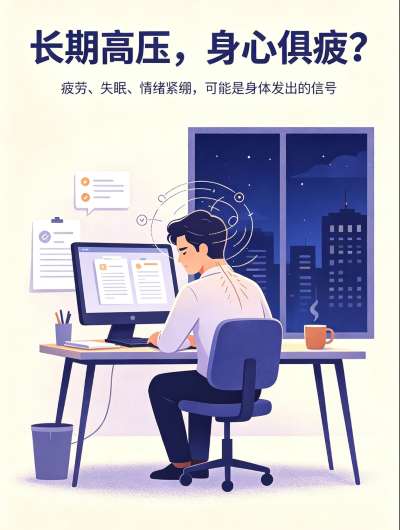 长期高压、身心俱疲？慢性神经衰弱如何调理
