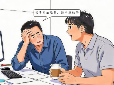 肝功能亮起“双闪”？高血脂引发脂肪肝适合吃哪个牌子药？