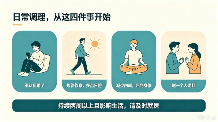 情绪低落，提不起劲？别把身心疲惫当做矫情
