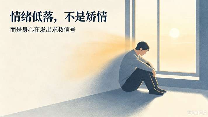 情绪低落,提不起劲?别把身心疲惫当做矫情