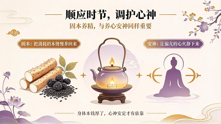 换季易失眠、情绪不稳？顺应时节调护心神