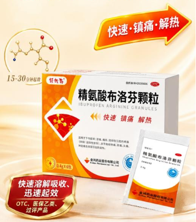 喜获大众认可！金鸿药业轻松鸟&reg;精氨酸布洛芬颗粒荣登2026年度家庭常备药上榜品牌！