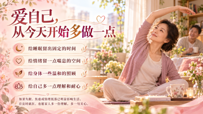 世界更年期关怀日｜愿每一份辛劳都被看见，每一个夜晚都能安眠